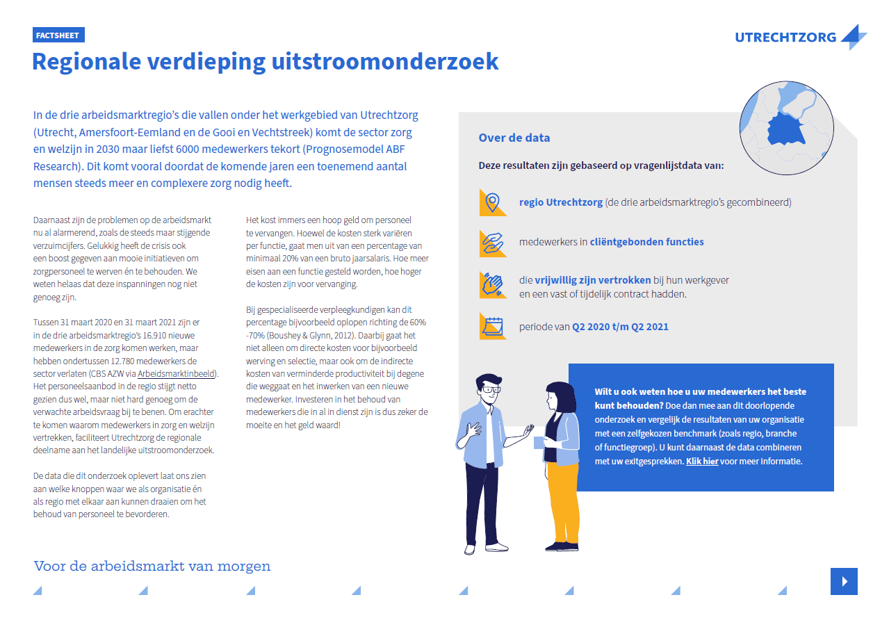Regionale uitstroomcijfers: grote uitdagingen en kansen