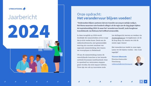 Jaarbericht: Utrechtzorg in 2024
