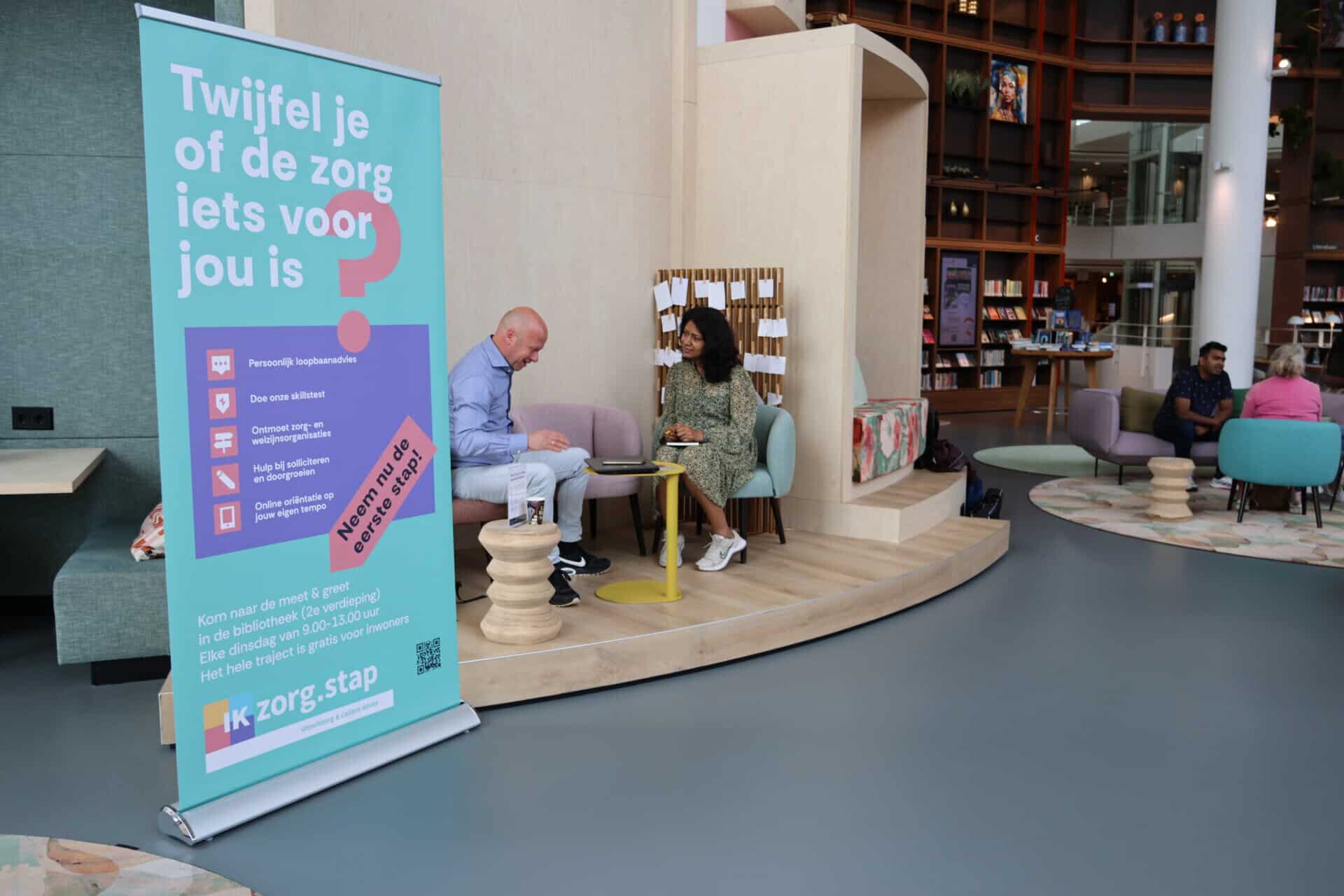 Ik Zorg Stap vergroot de kans op een passende match tussen inwoner en werkgever